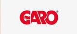 GARO logo in bold red letters with registered trademark symbol on light background