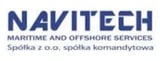 Navitech Maritime and Offshore Services logo with Polish company name